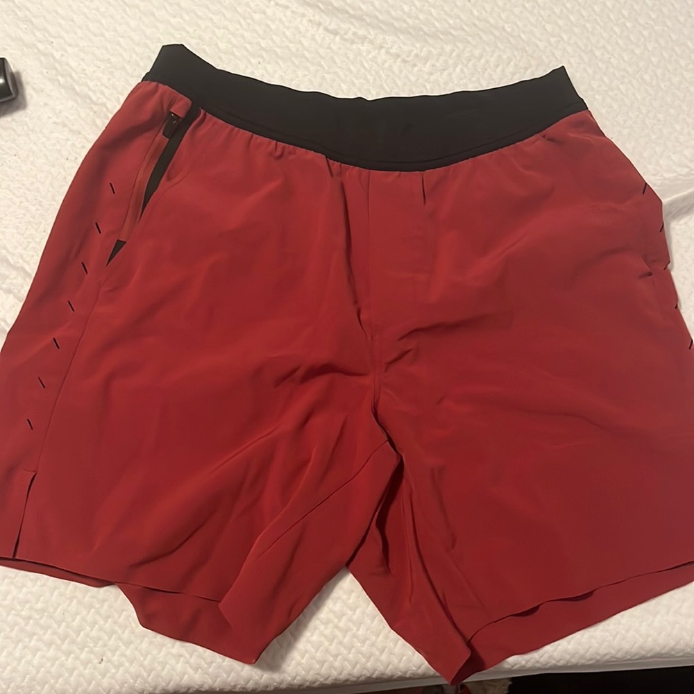 Red Men’s Running Shorts